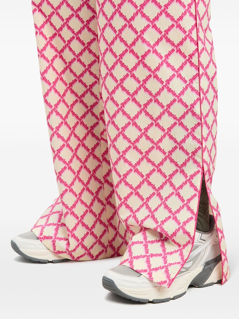 logo split trousers - 6