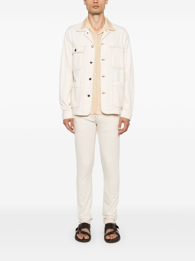 Canali skinny trousers outlook