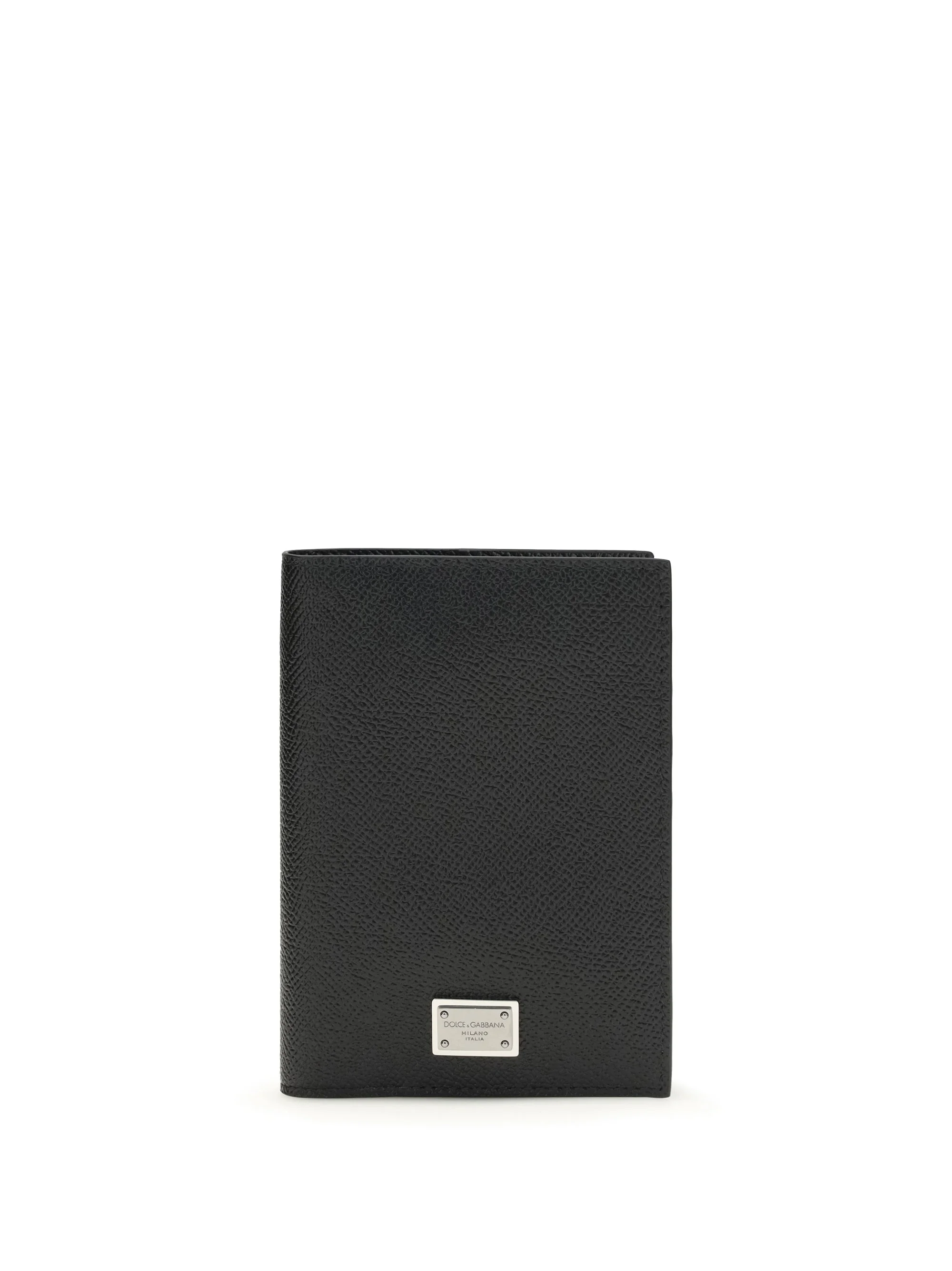 Dolce & Gabbana Men Leather Passport Holder - 1