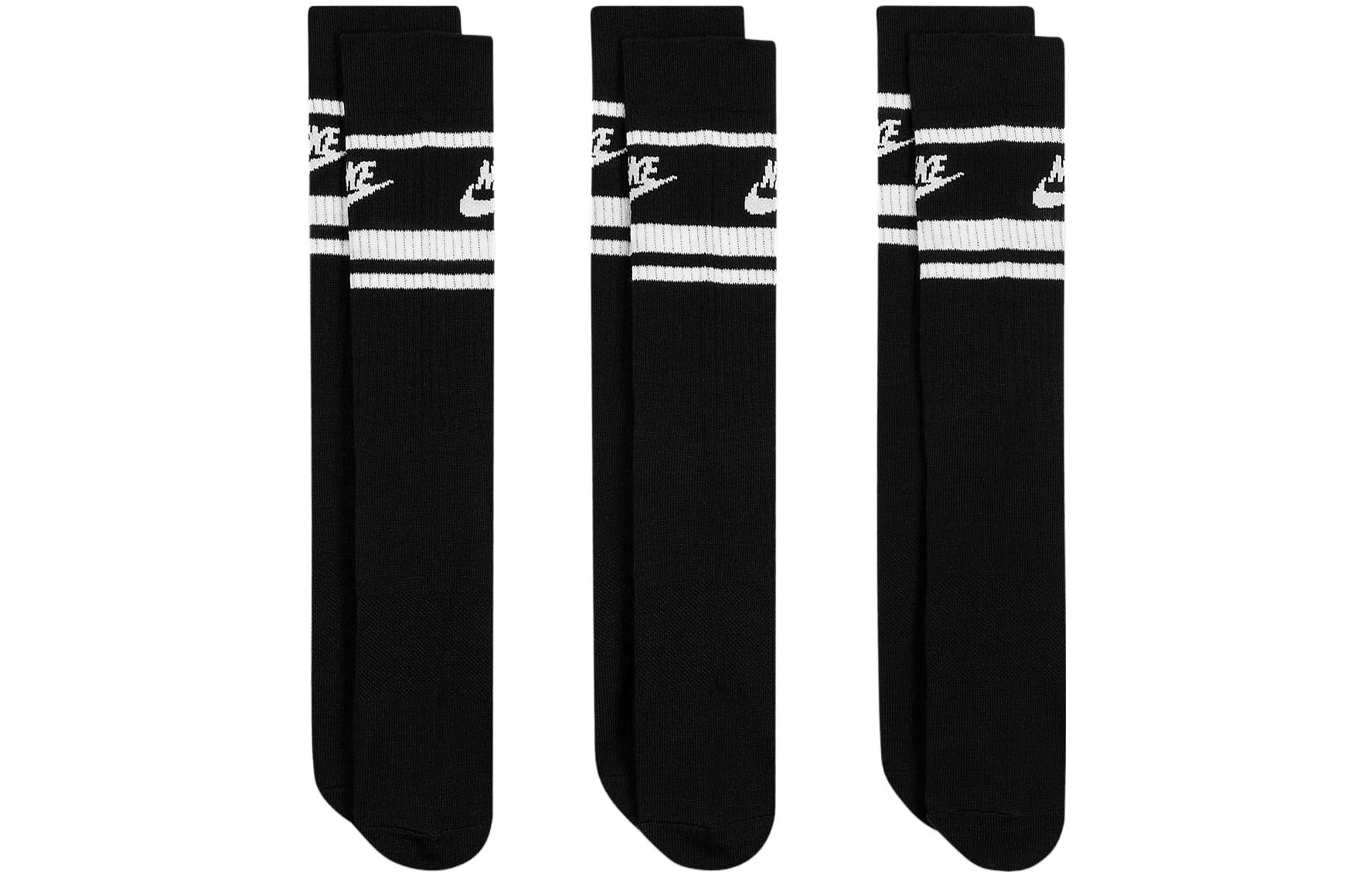 Nike Sportswear Essential Sock 3 Pack 'Black White' DX5089-010 - 2