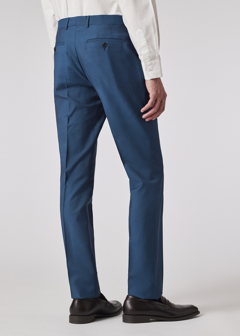 Tailored-Fit Wool-Mohair Three-Piece Suit 11