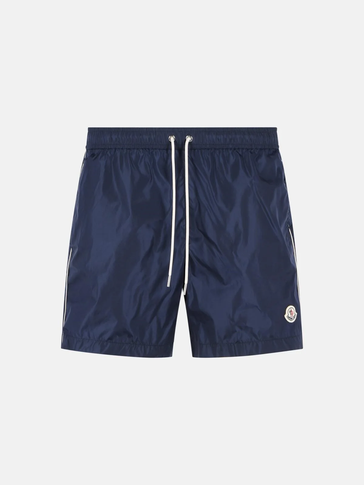 NAVY POLYAMIDE SWIMSUIT - 1