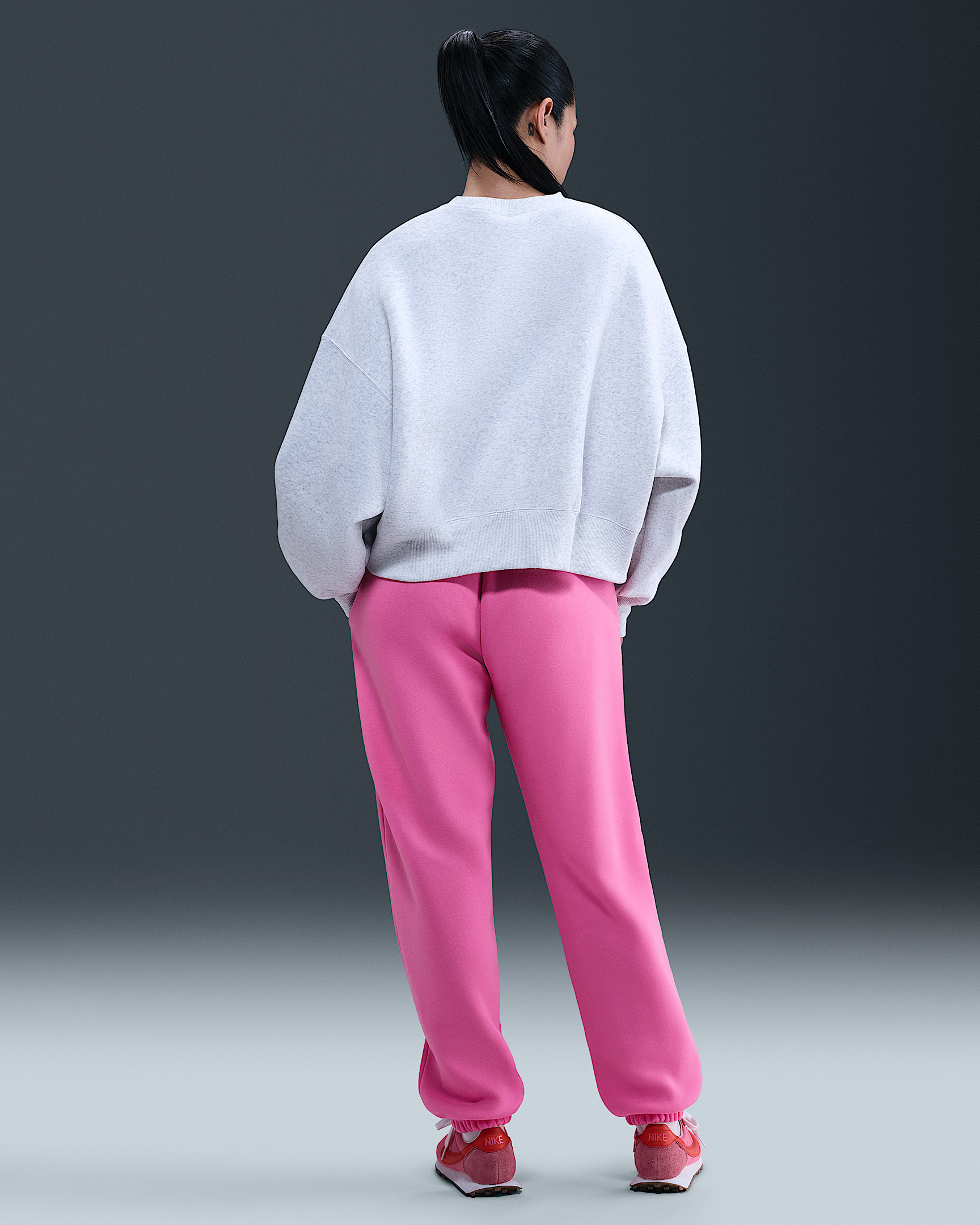 Nike Sportswear Phoenix Fleece Women's High-Waisted Oversized Sweatpants - 4