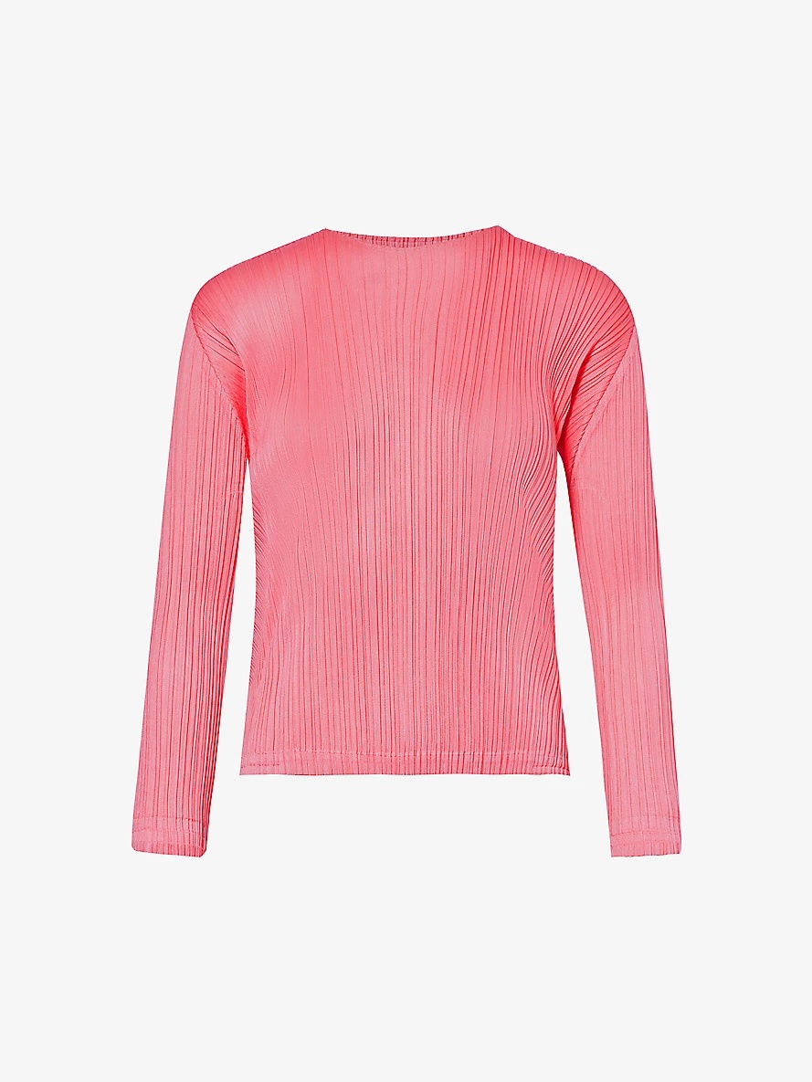 February pleated knitted top - 1
