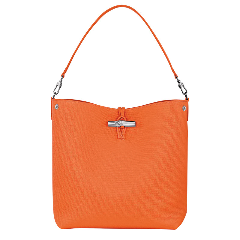Le Roseau M Shoulder bag Orange - Leather 1