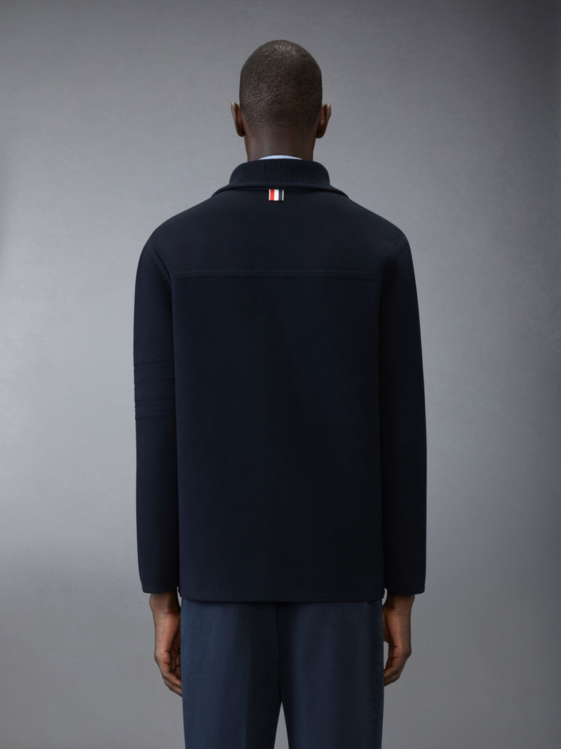 Thom Browne 4-Bar Polo Coat outlook