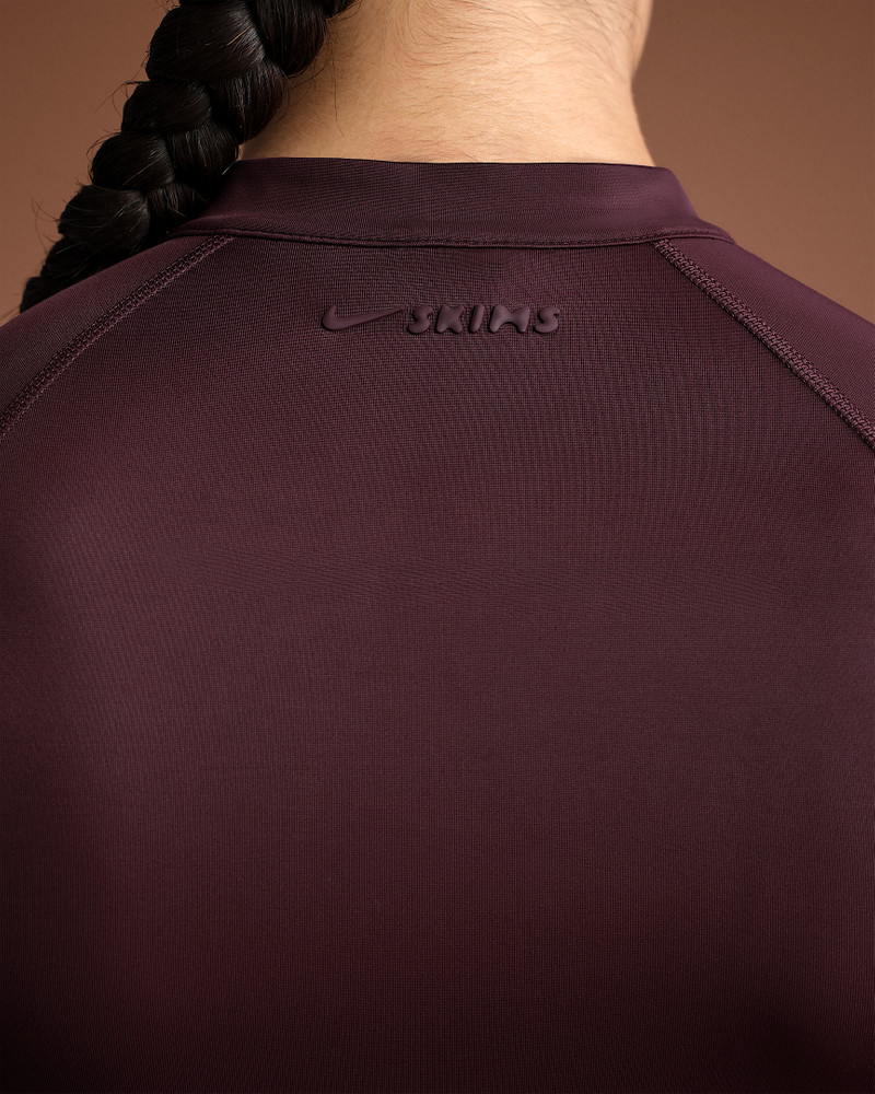 NikeSKIMS Shine Women's Long-Sleeve Half-Zip Top 6