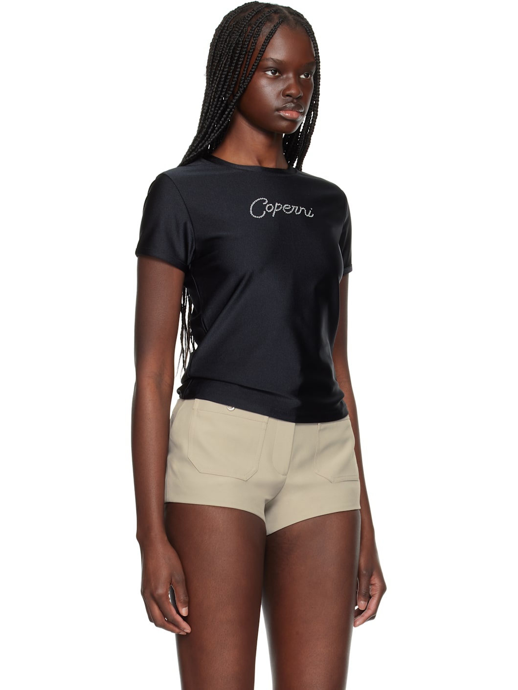 Black Crystal Logo T-shirt - 2