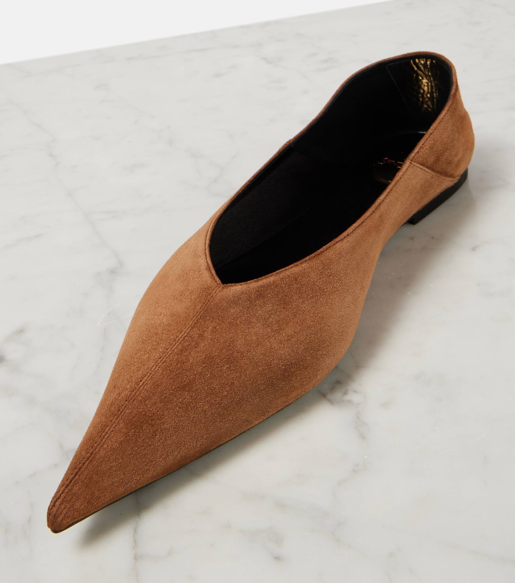 Nour suede ballet flats - 5