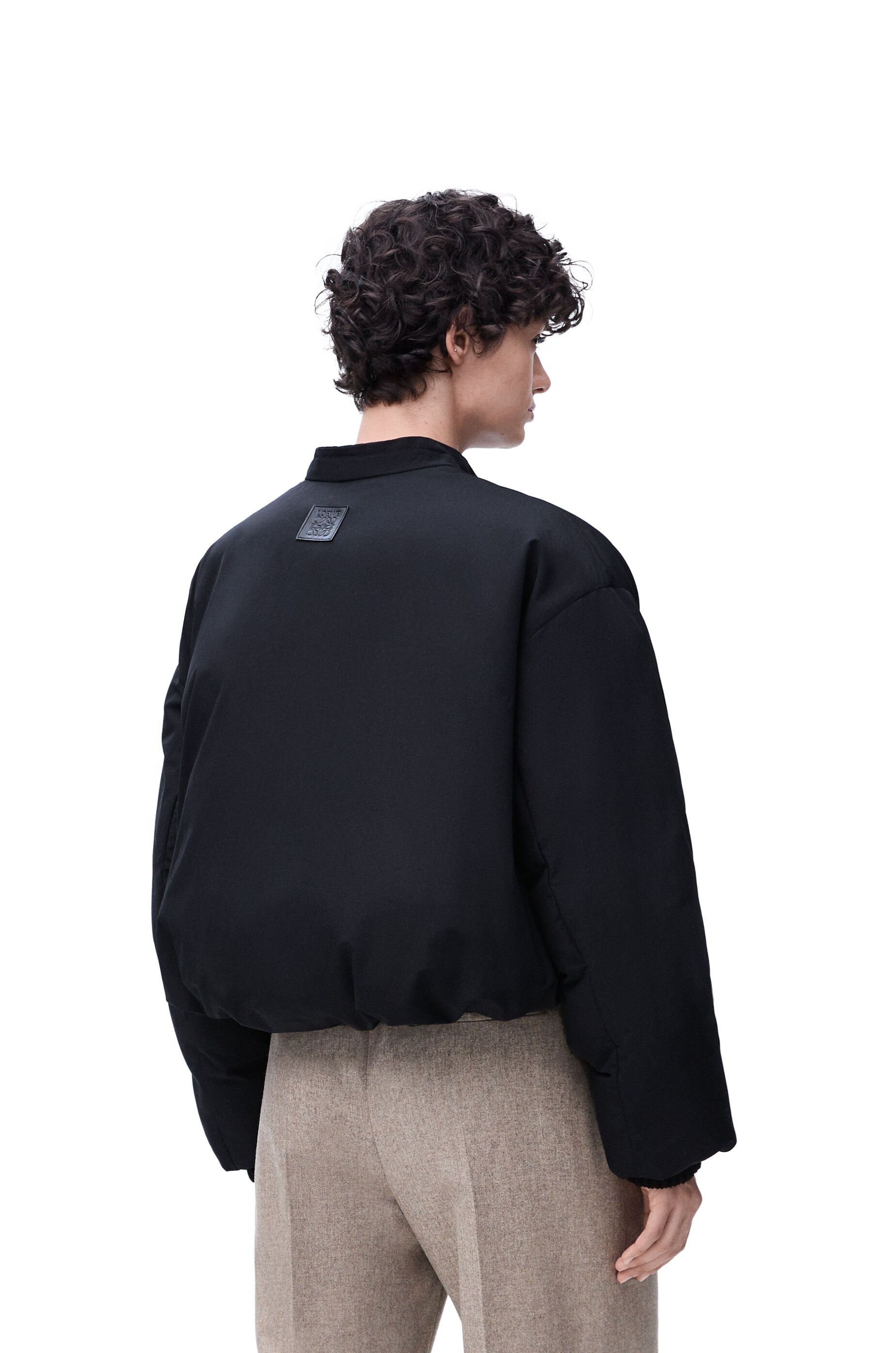 Puffer jacket in technical cotton blend - 6