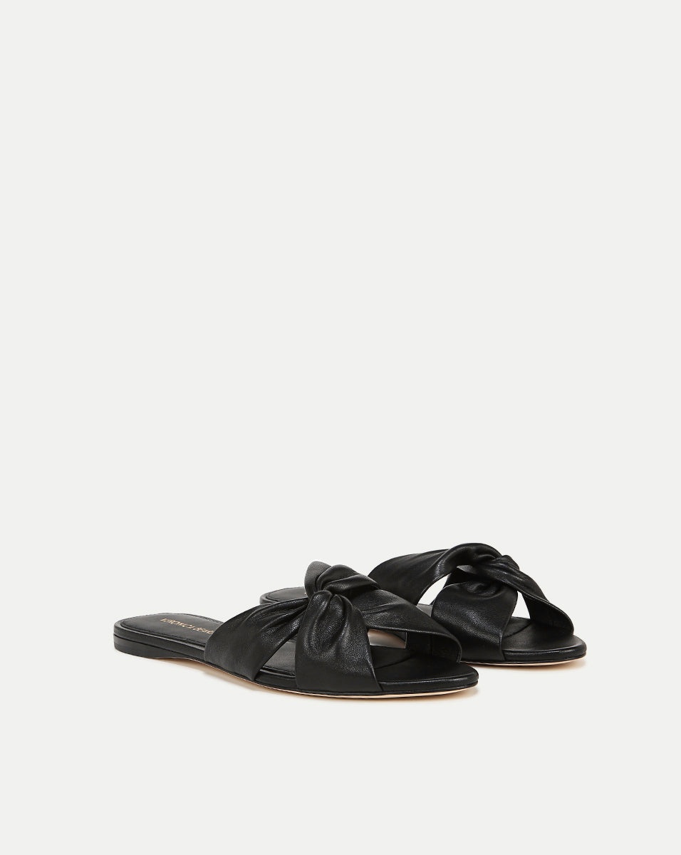 SERAPHINA LEATHER TWIST SANDAL - 2