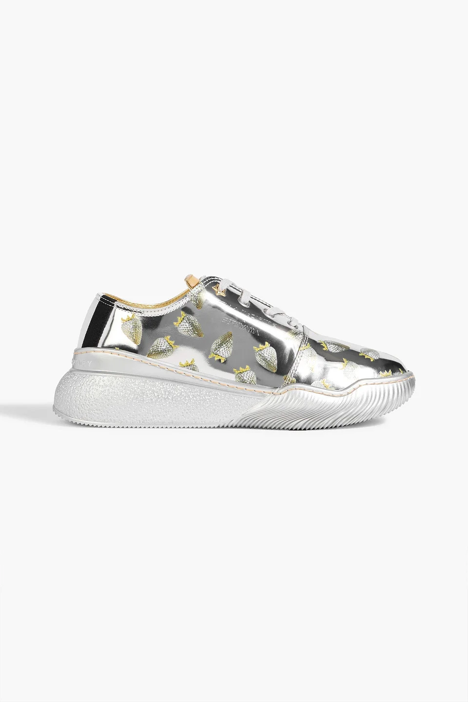 Loop printed mirrored sneakers - 1