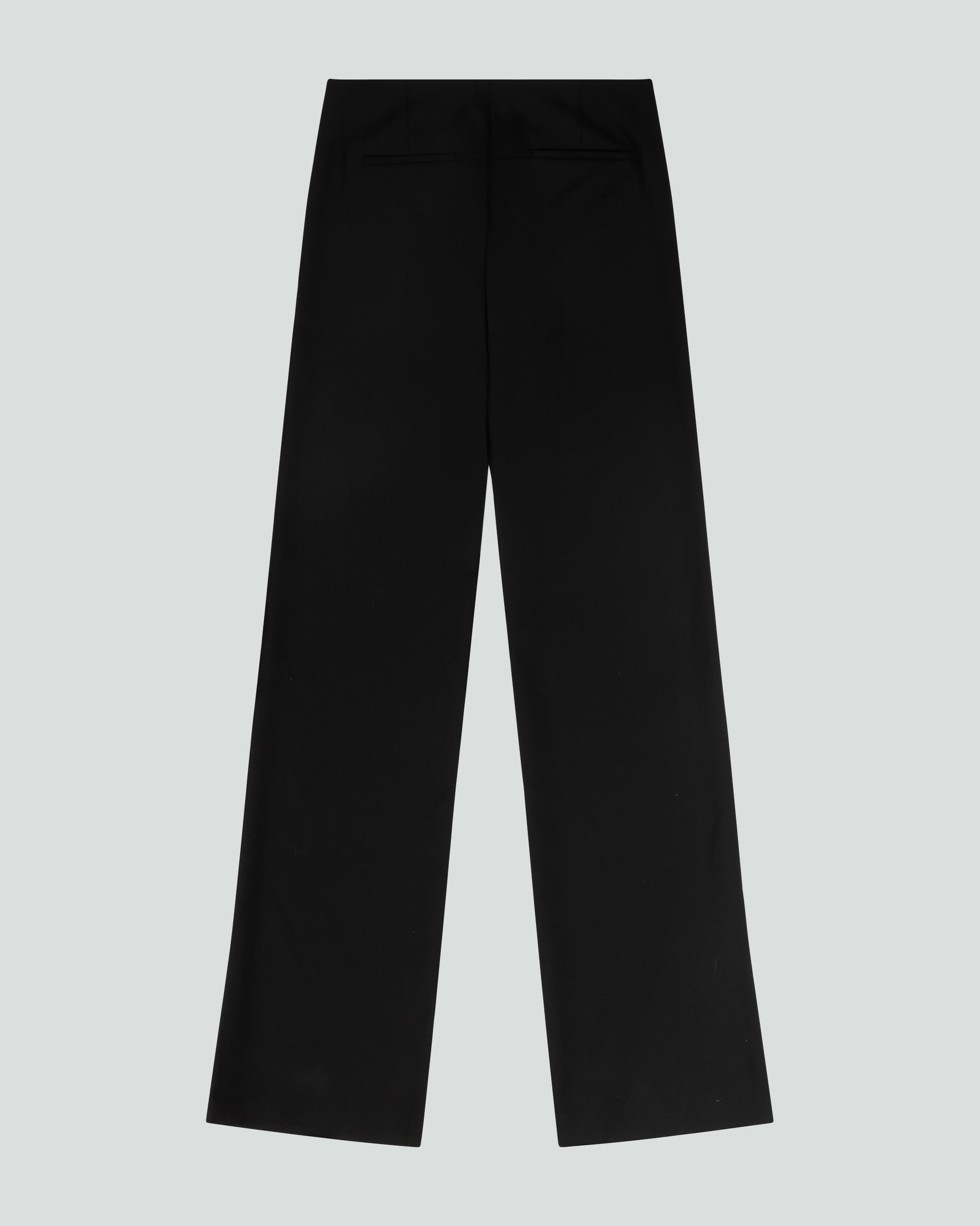 PEL PANT BLACK WOOL - 2