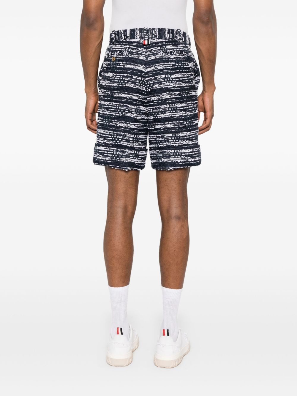 tweed tailored shorts - 4