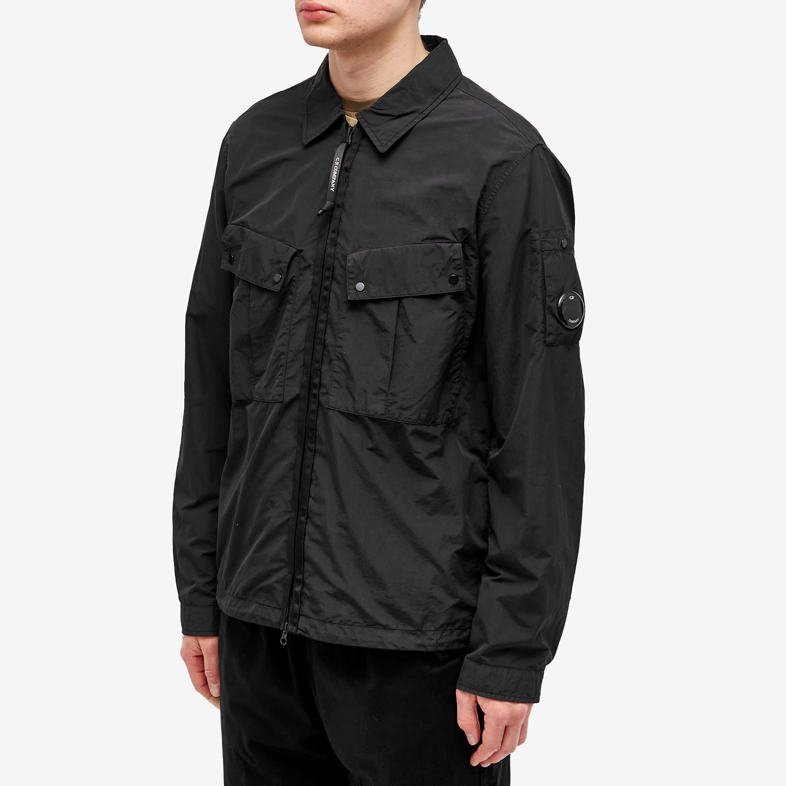 C.P. Company Flatt Nylon Zip Overshirt - 2