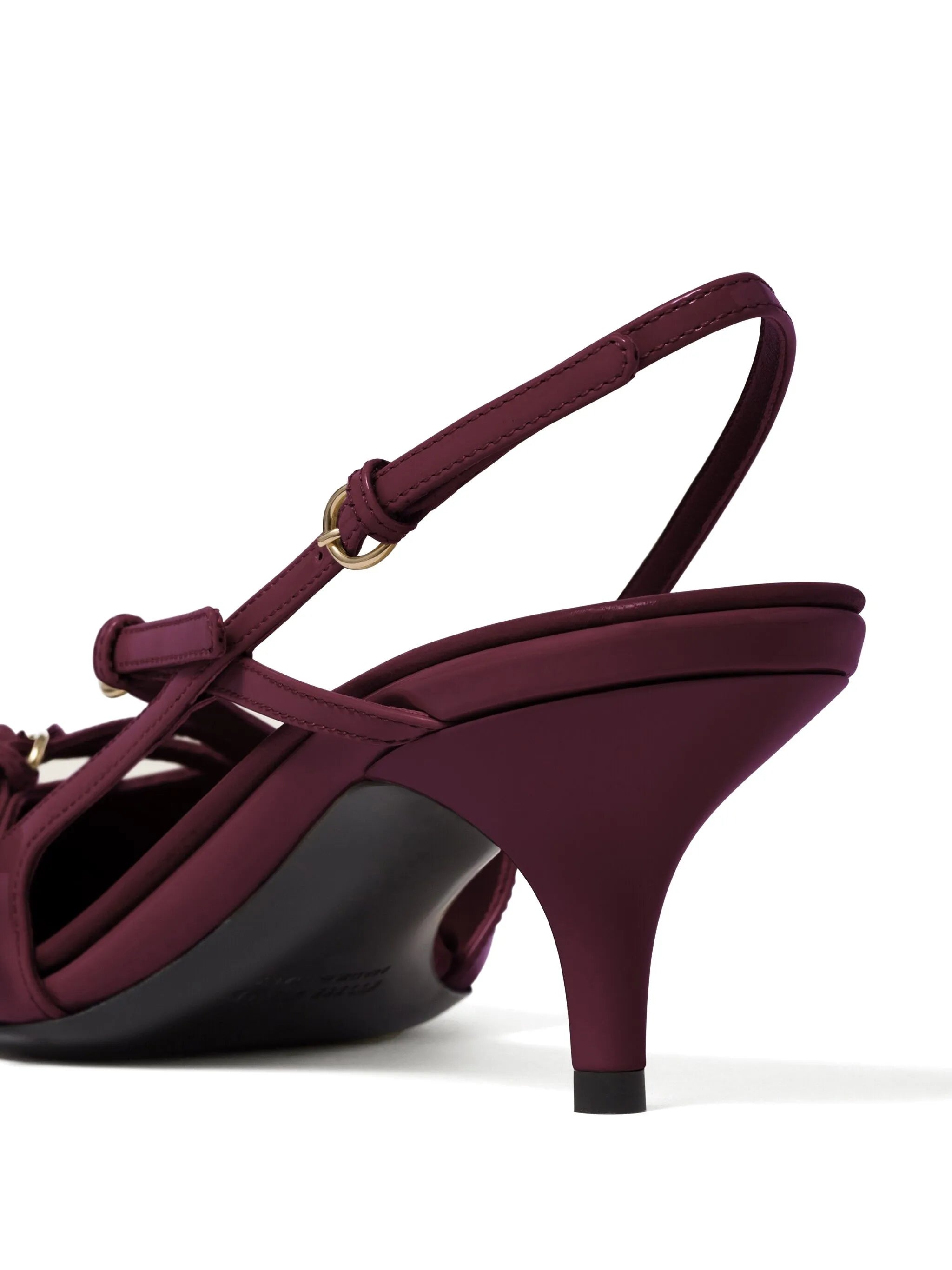 Miu Miu Buckle-embellished Slingback Pumps - 3