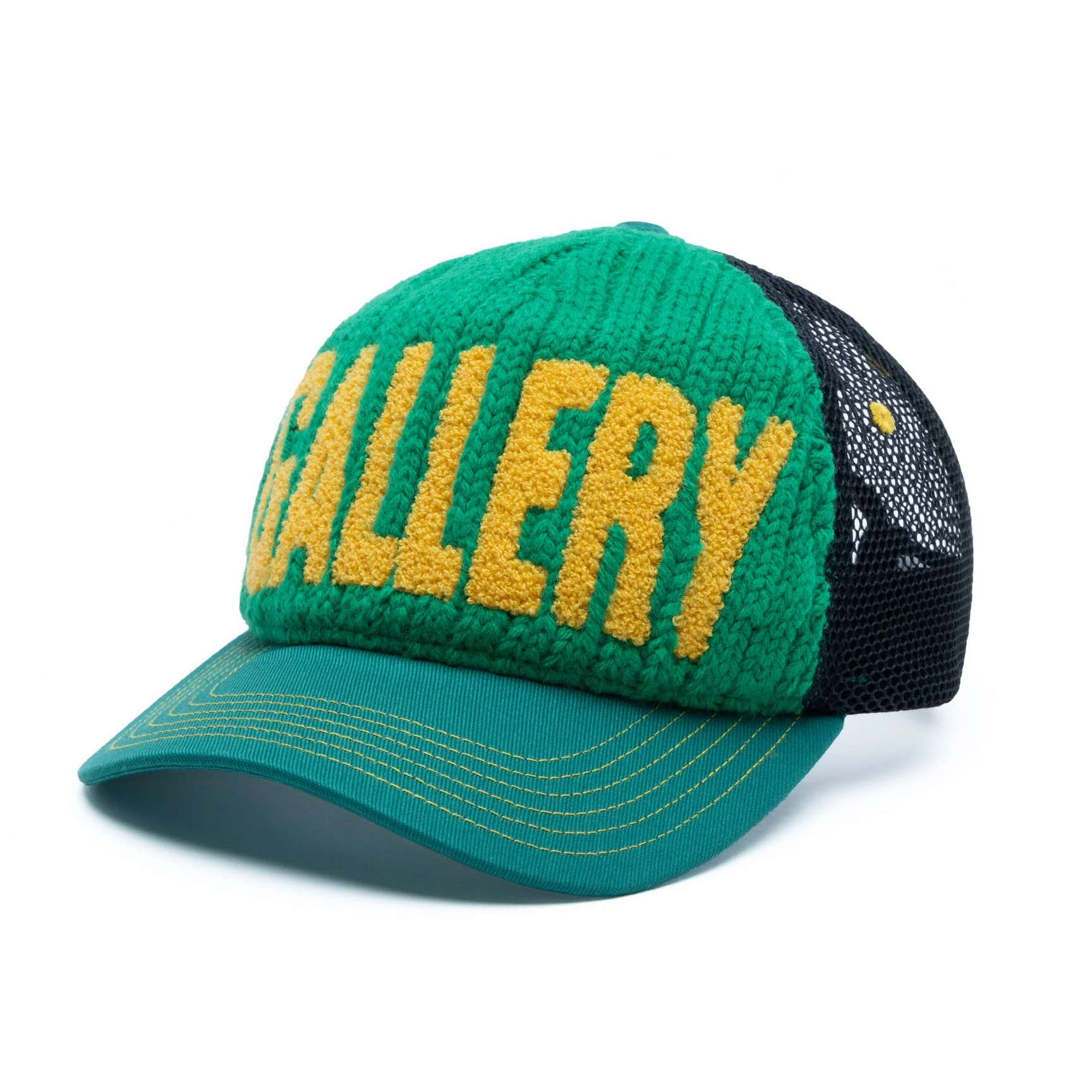 KNIT TRUCKER CAP - 1