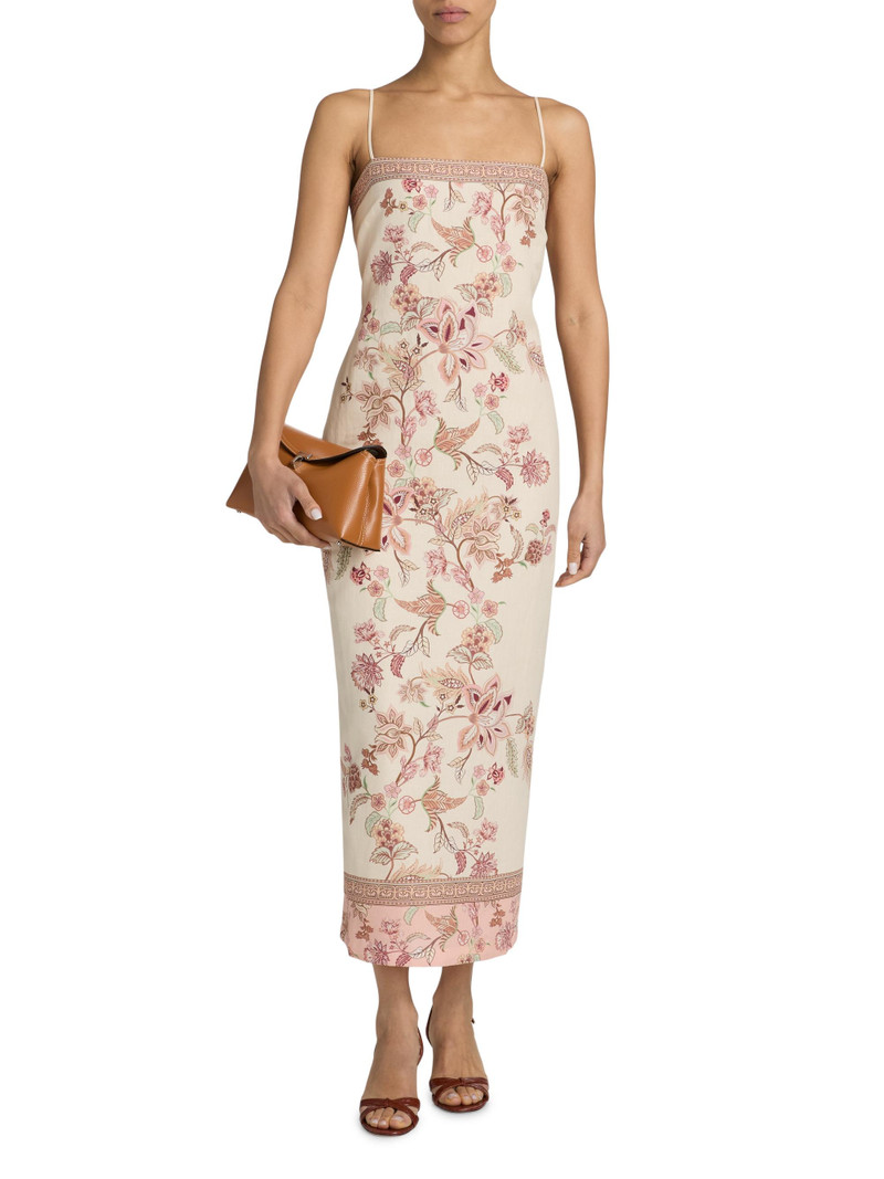 Women's Floral Sheath Midi-Dress - Multi 3