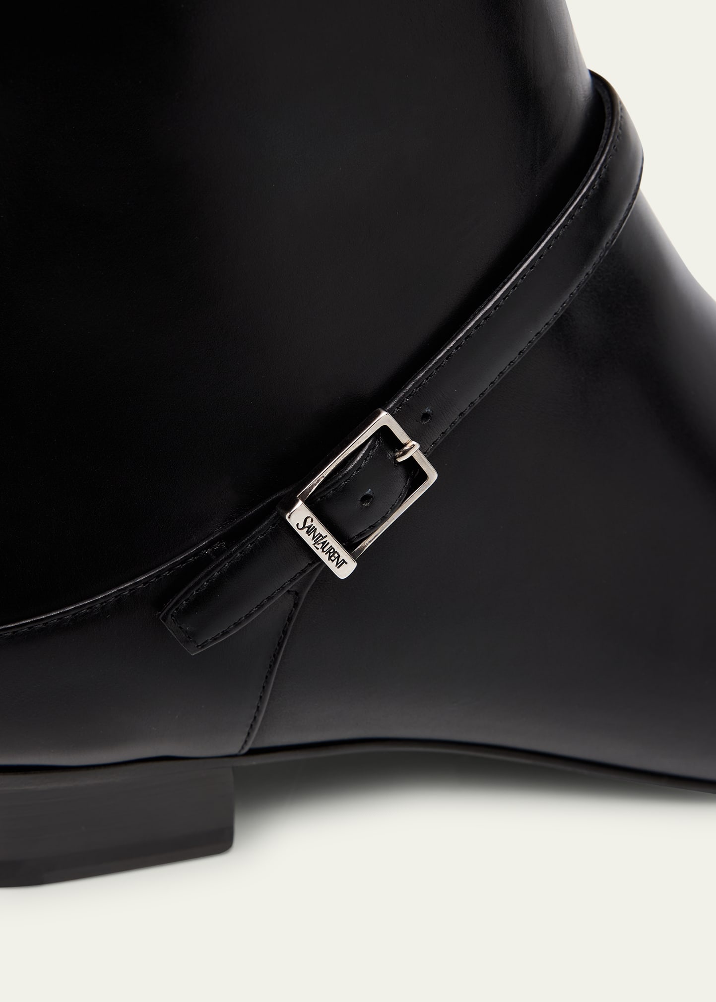 Men's Augustin Leather Zip Ankle Boots - 6