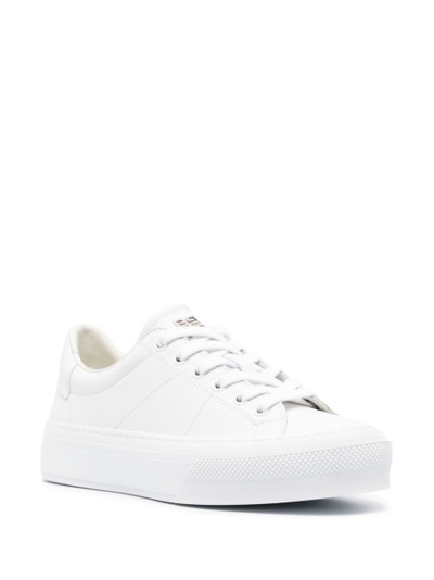 Givenchy City sport leather sneakers outlook