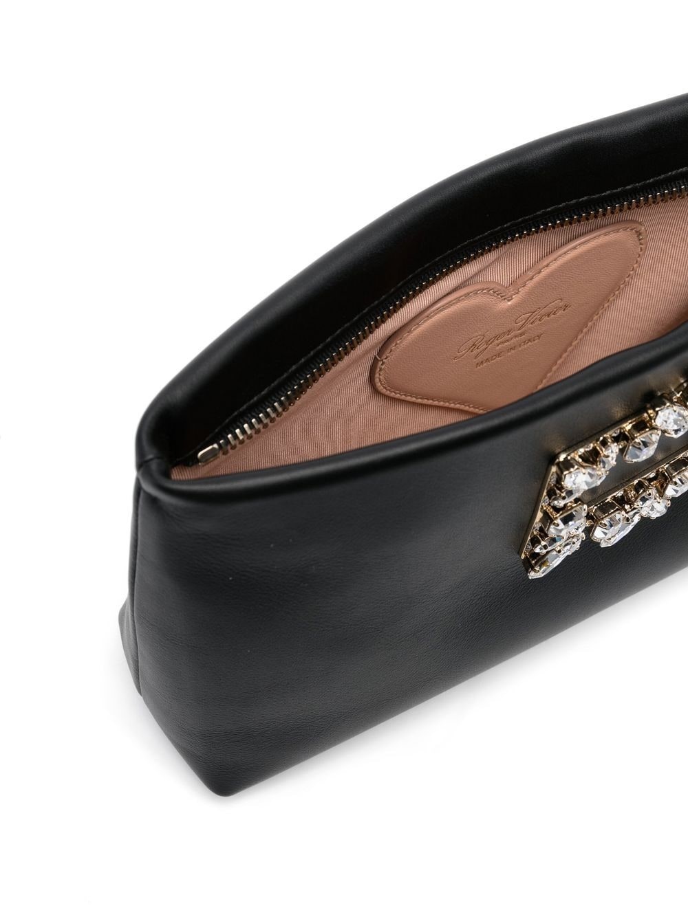 crystal-embellished shoulder bag - 5