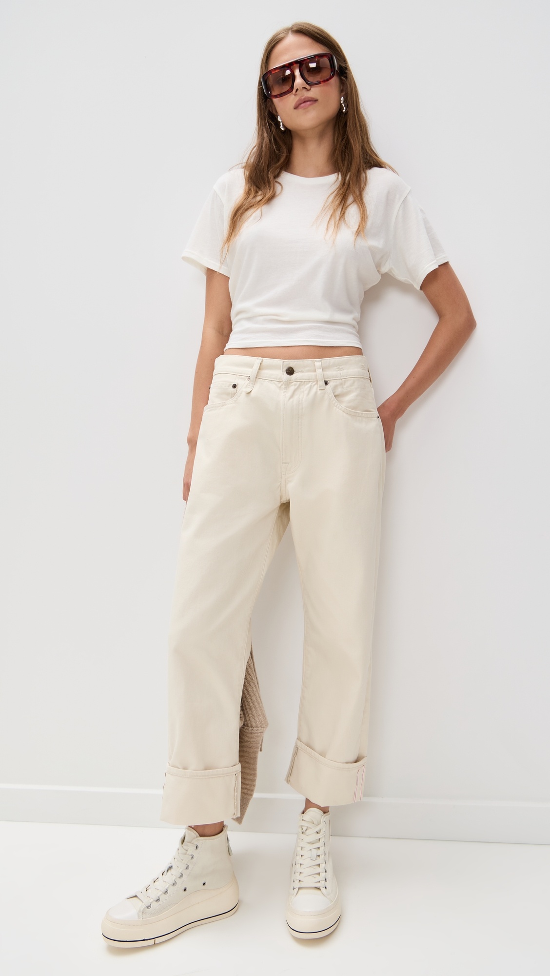 Cuffed X-Boyfriend Jeans - 4