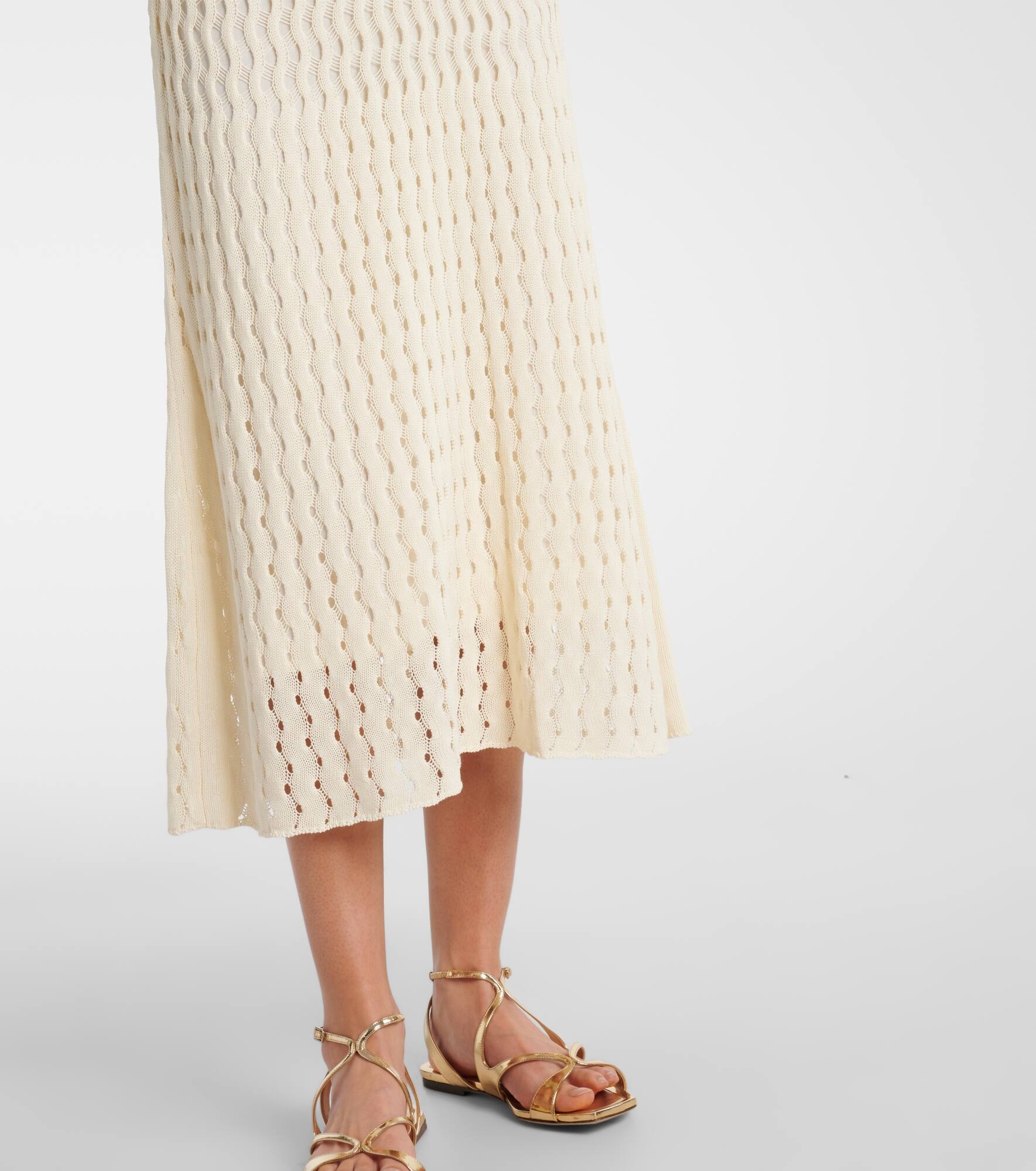Jemmy open-knit maxi dress - 6