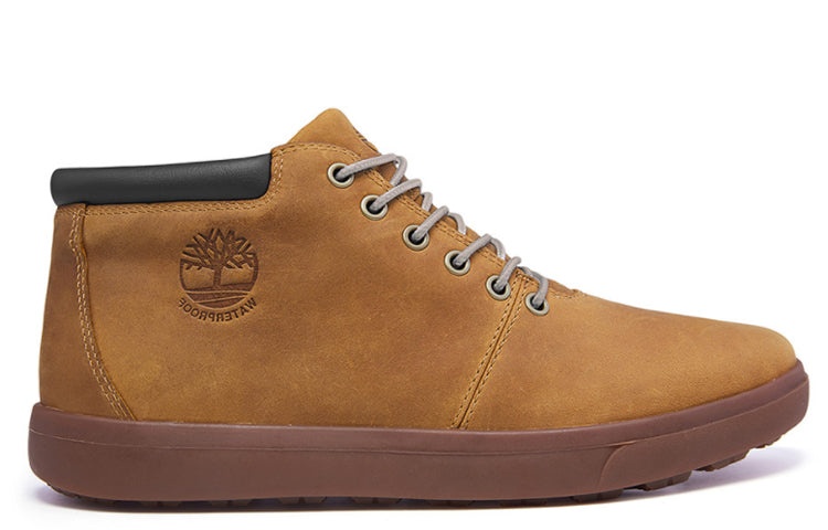 Timberland Ashwood Park Mid Waterproof Leather Chukka Boots 'Brown' A2DSCW - 2