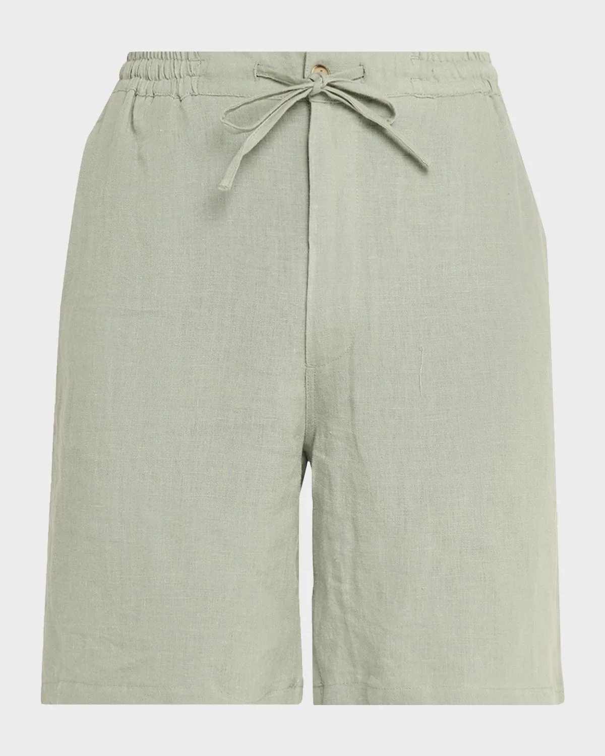 Men's Linen Stretch Drawstring Shorts - 1