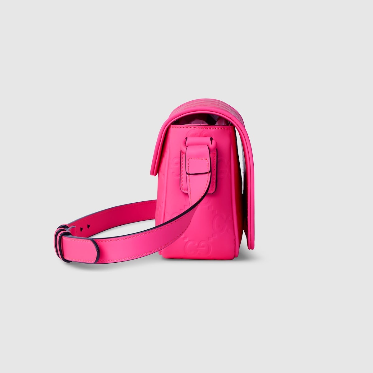 GG rubber-effect super mini bag - 6