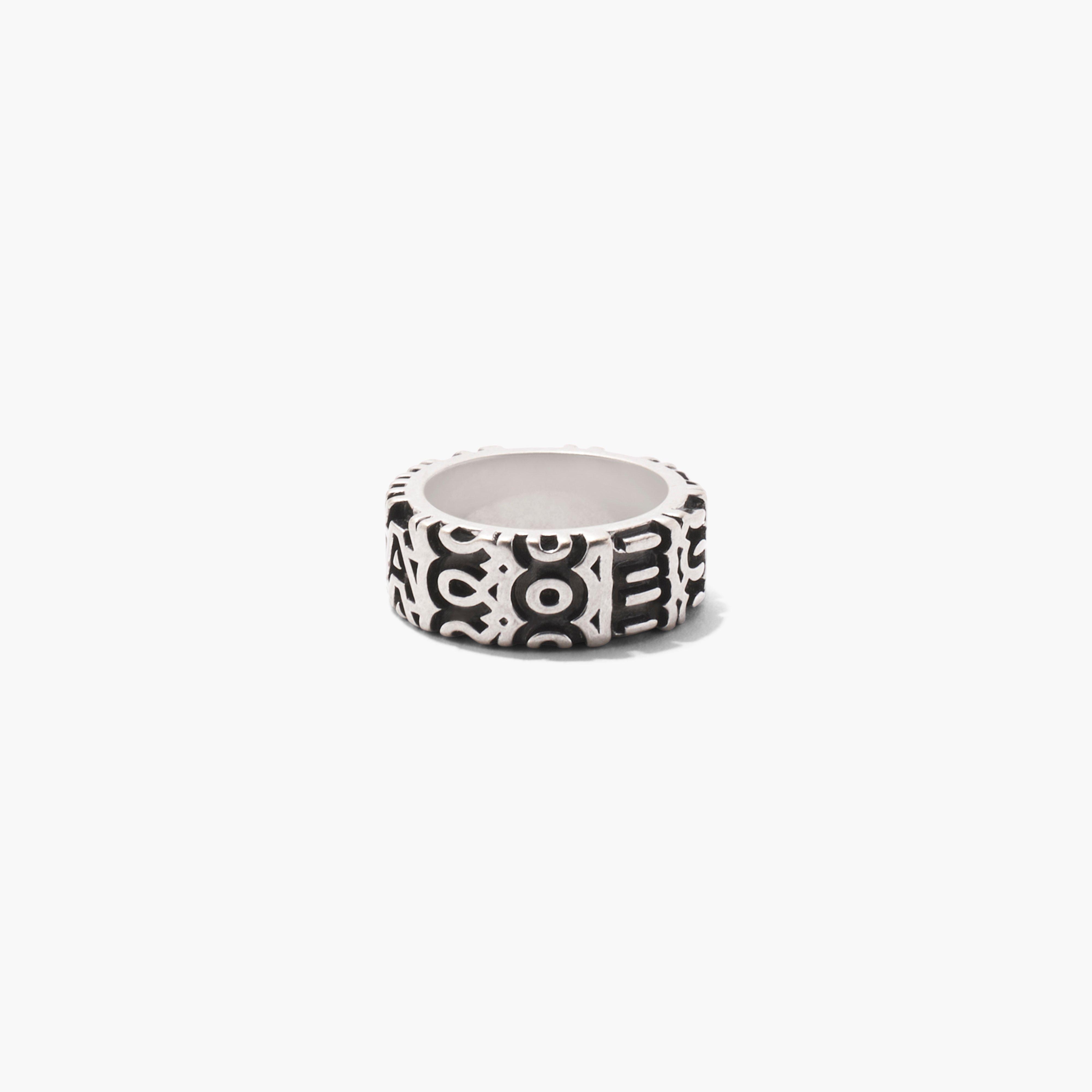 プレゼントに♪国内即発送☆MARC JACOBS MONOGRAM ENGRAVED ring プレゼントに♪国内即発送☆MARC JACOBS MONOGRAM ENGRAVED ring