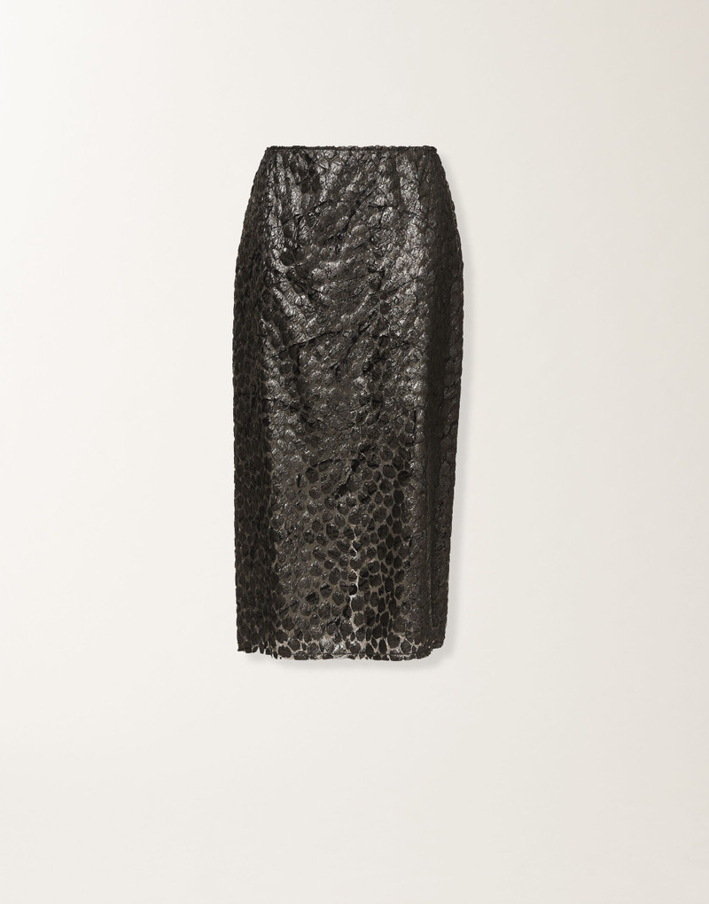 Devoré velvet skirt 1