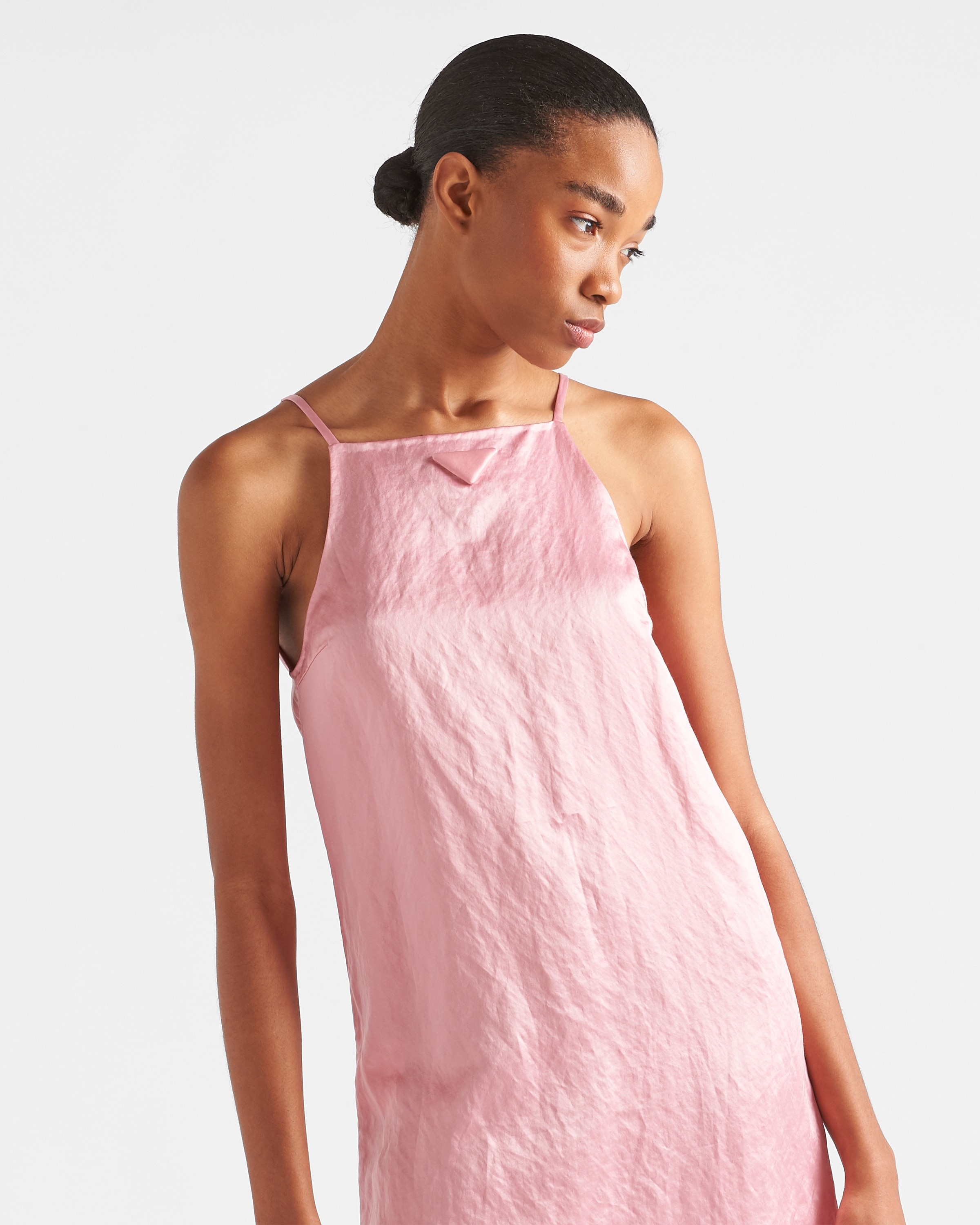 Satin mini-dress - 3