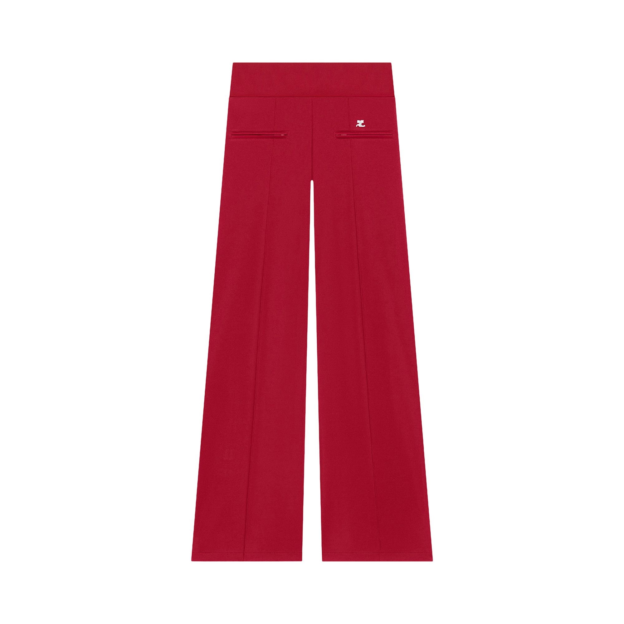 Courrèges Interlock Tracksuit Pants 'Ruby' - 1