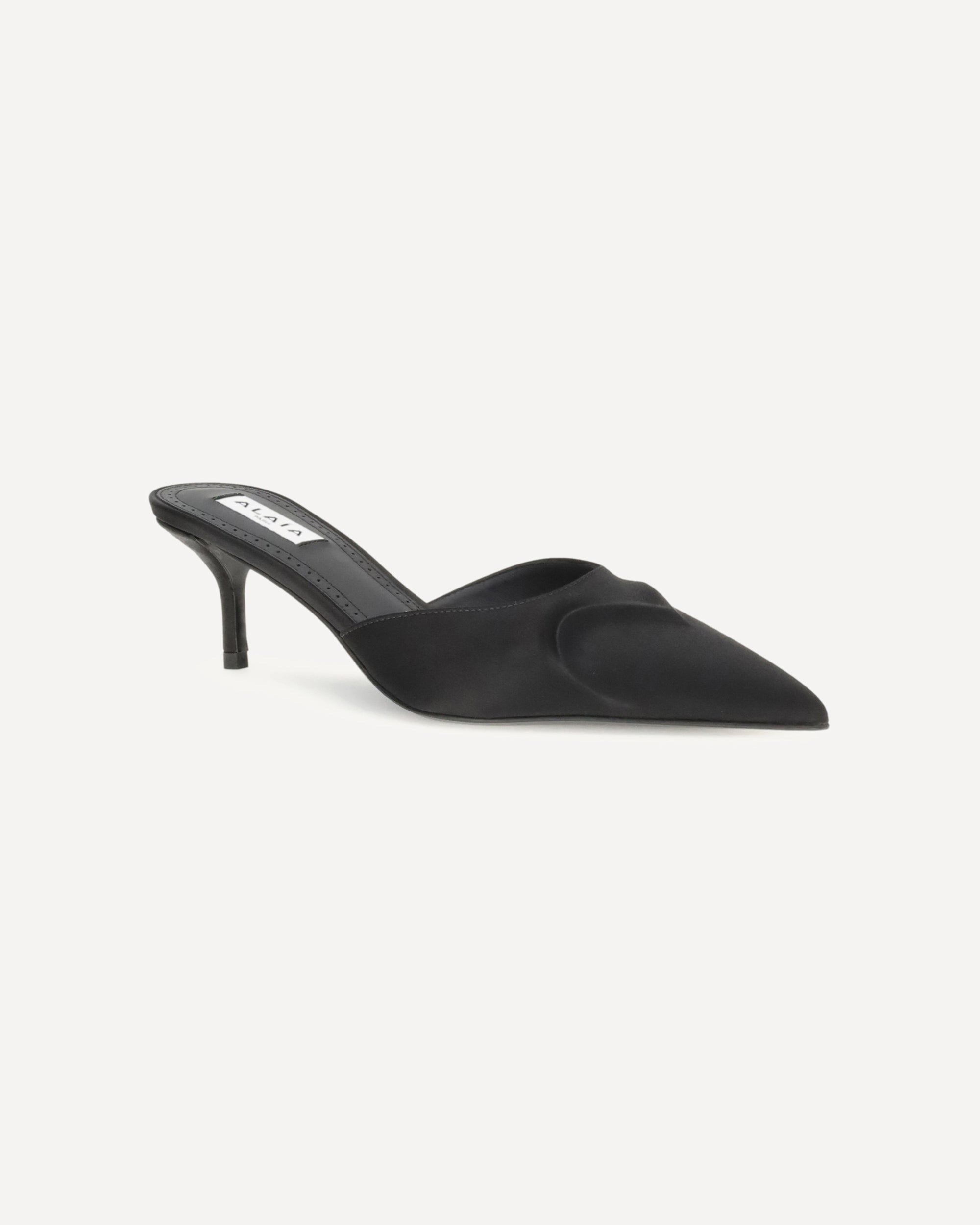 Le Coeur 3D satin Mules - 2