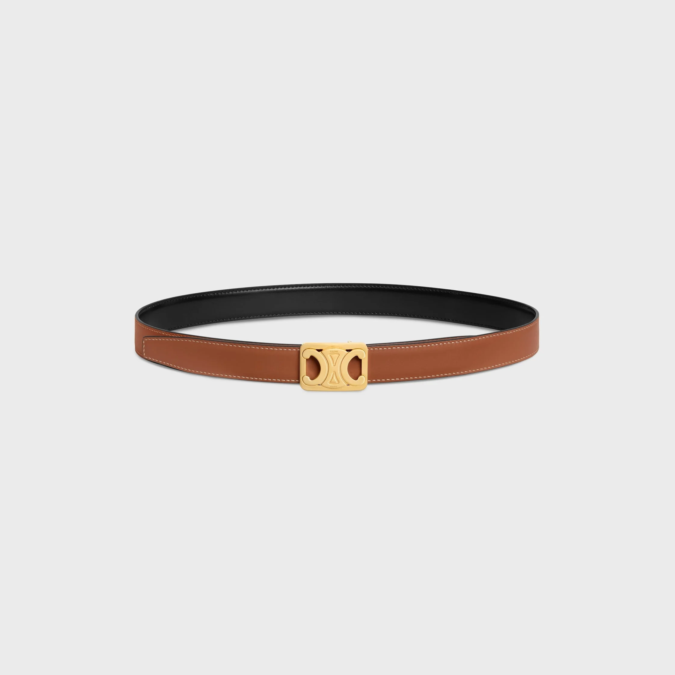 Celine Triomphe Reversible Belt - 1