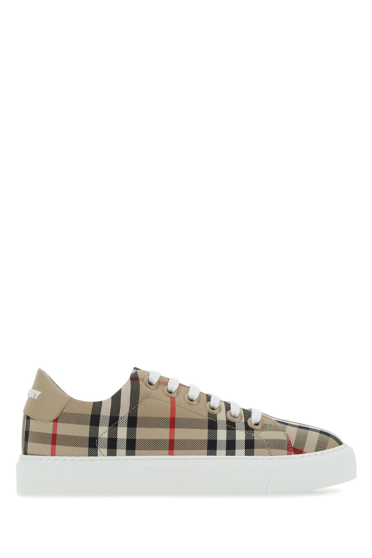 Embroidered canvas sneakers - 1