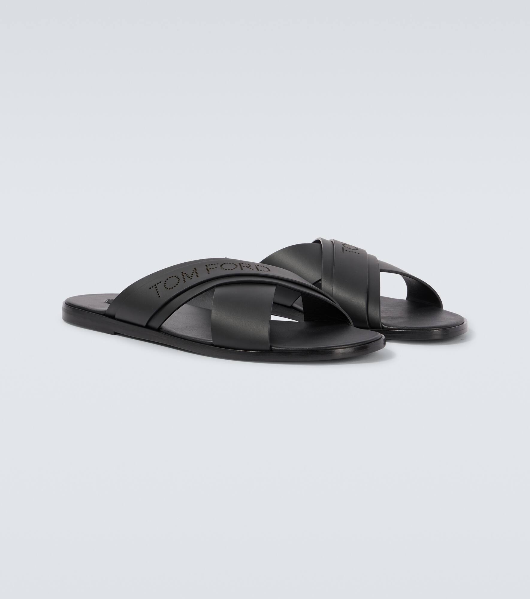 Preston T leather sandals - 5