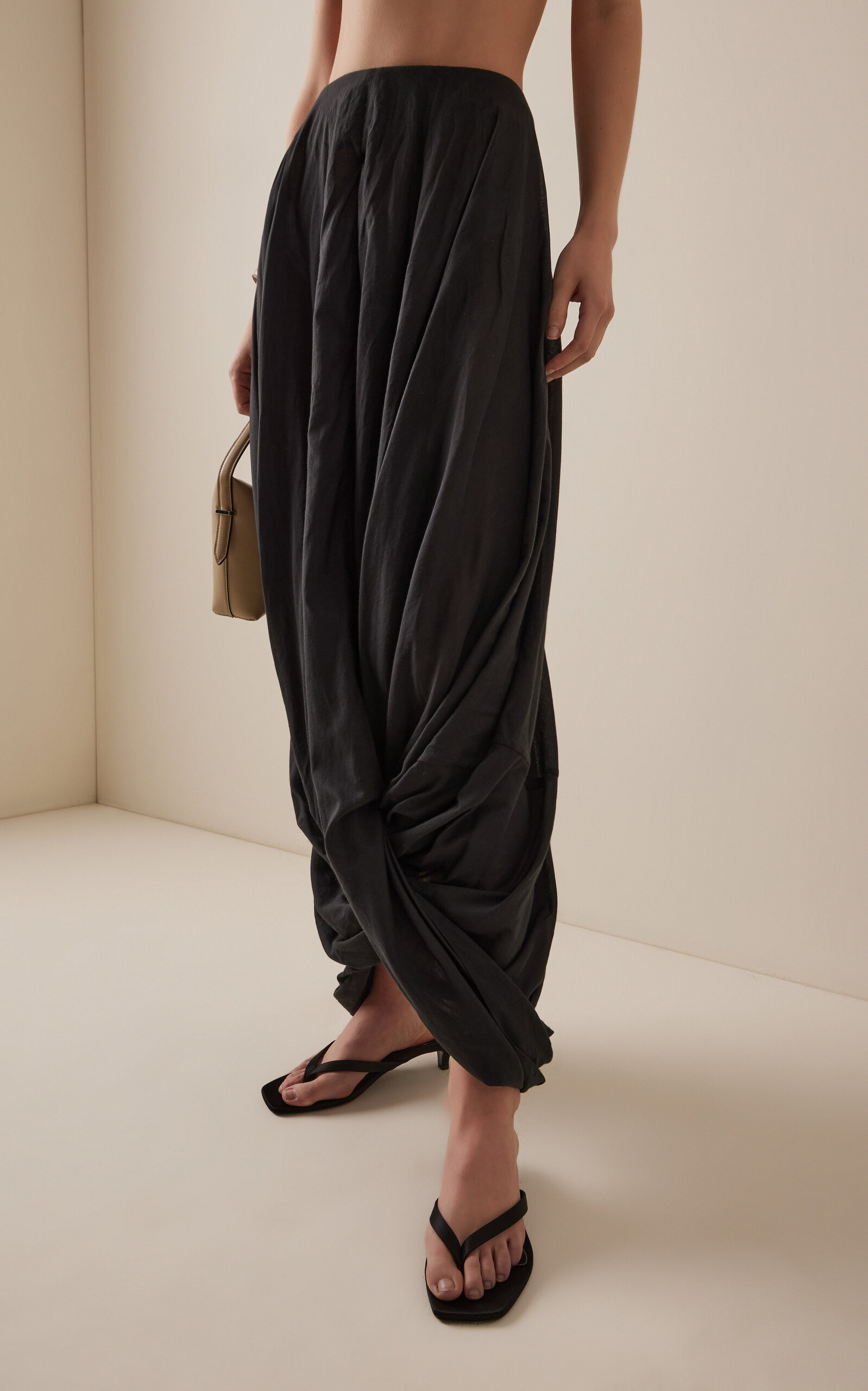 Stretch-Cotton Skirt black - 3