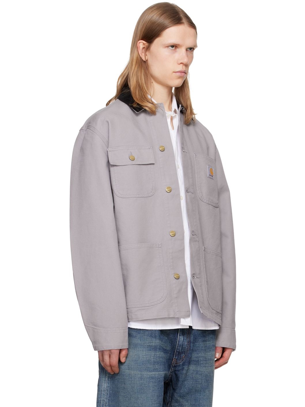 Gray Michigan Chore Jacket - 2