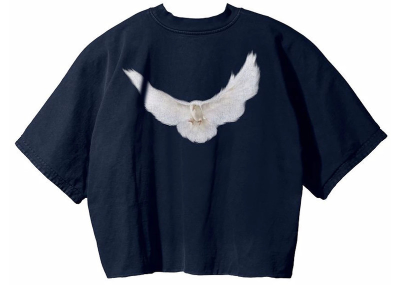 YEEZY Yeezy Gap Engineered by Balenciaga Dove No Seam T-shirt Blue outlook