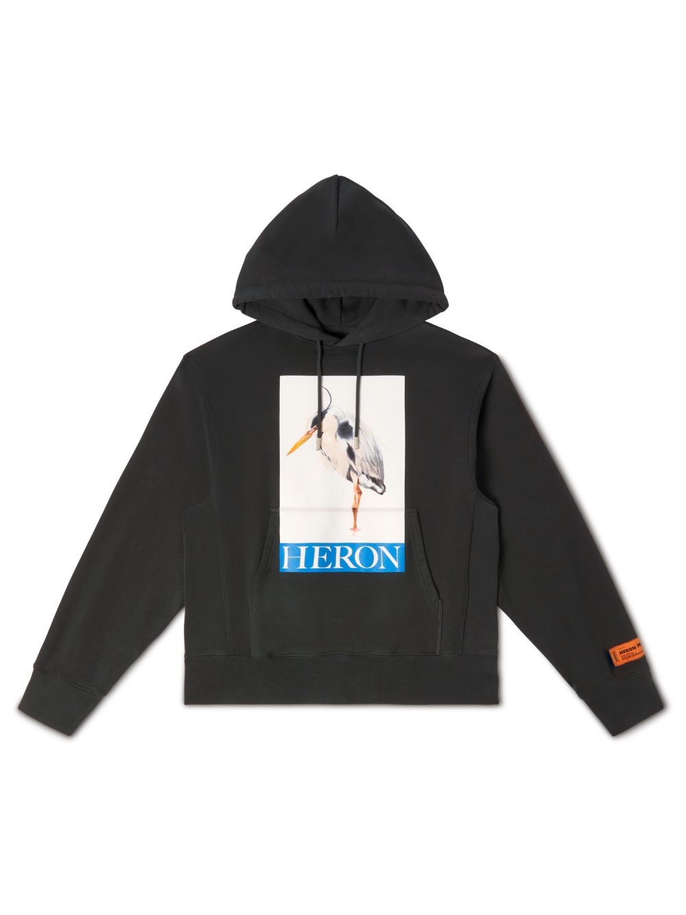 Heron Bird Painted Hoodie - 1