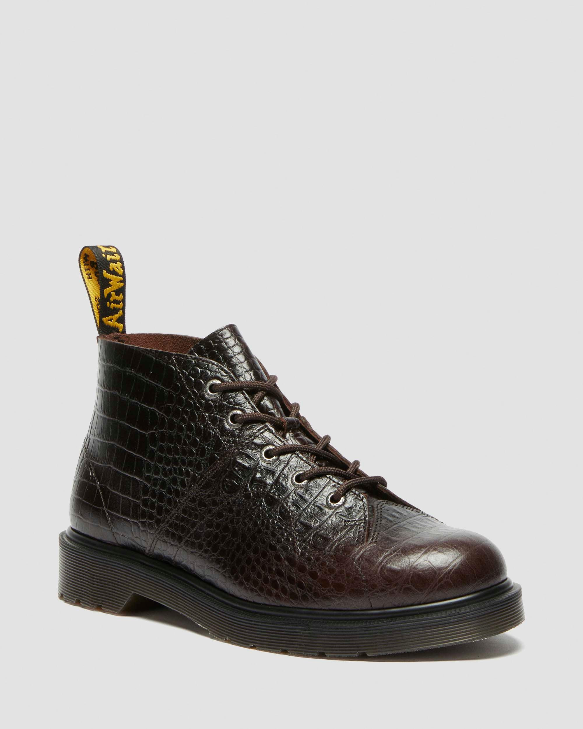 Church Crocodile Analine Leather Ankle Boots - 5