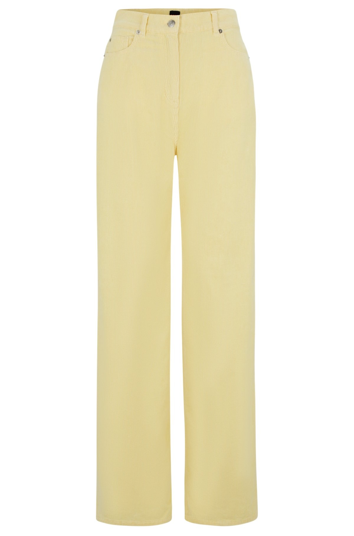 REGULAR-FIT TROUSERS IN CORDUROY - 1