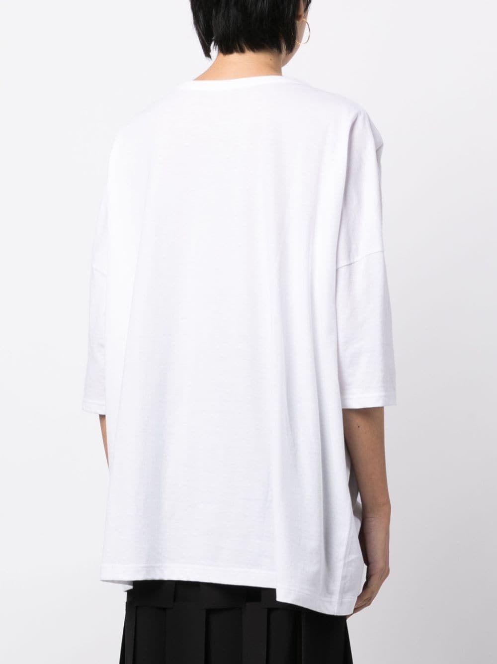 Block-print cotton T-shirt - 4