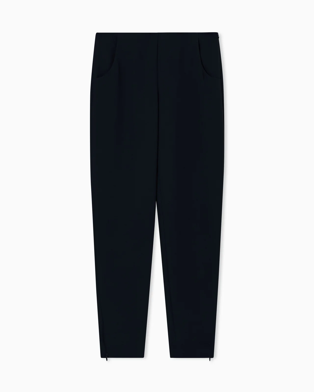 CIGARETTE PANTS IN PURE SILK - 1