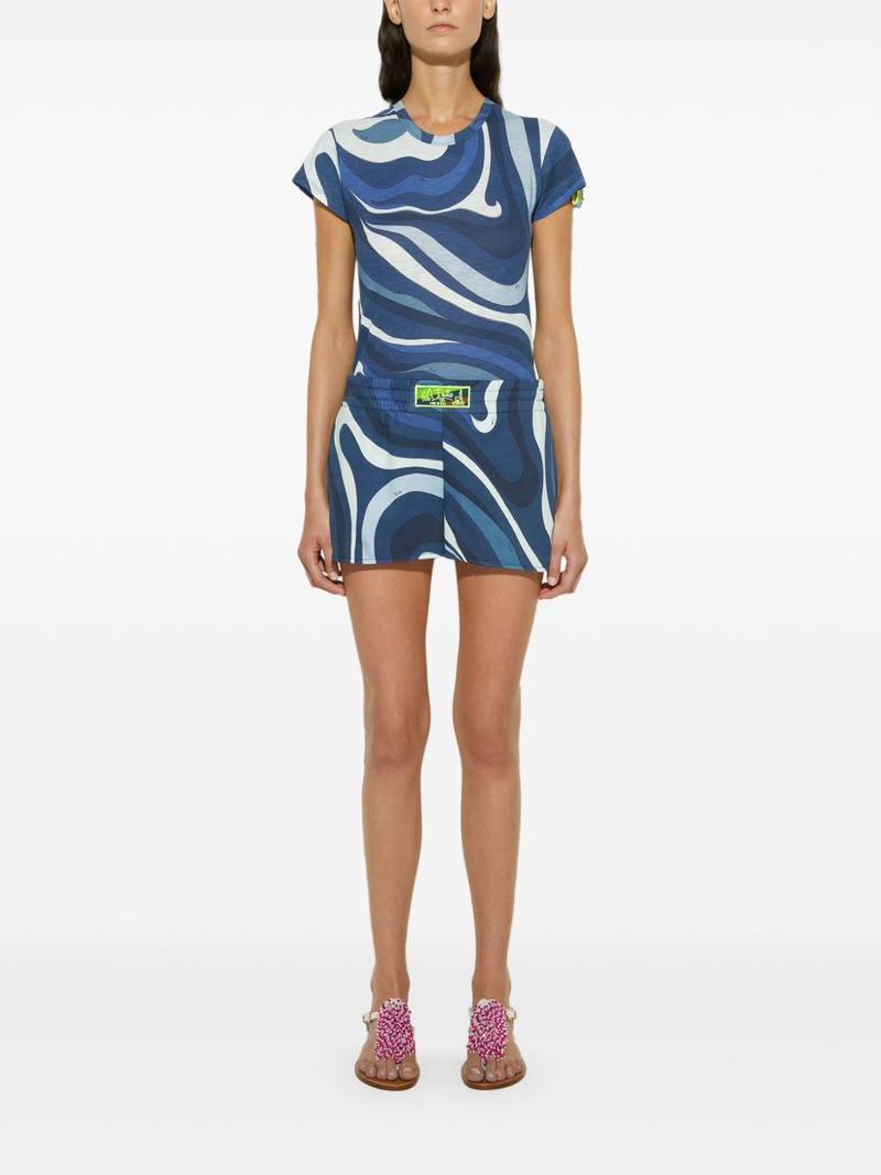 PUCCI Marmo-print shorts outlook