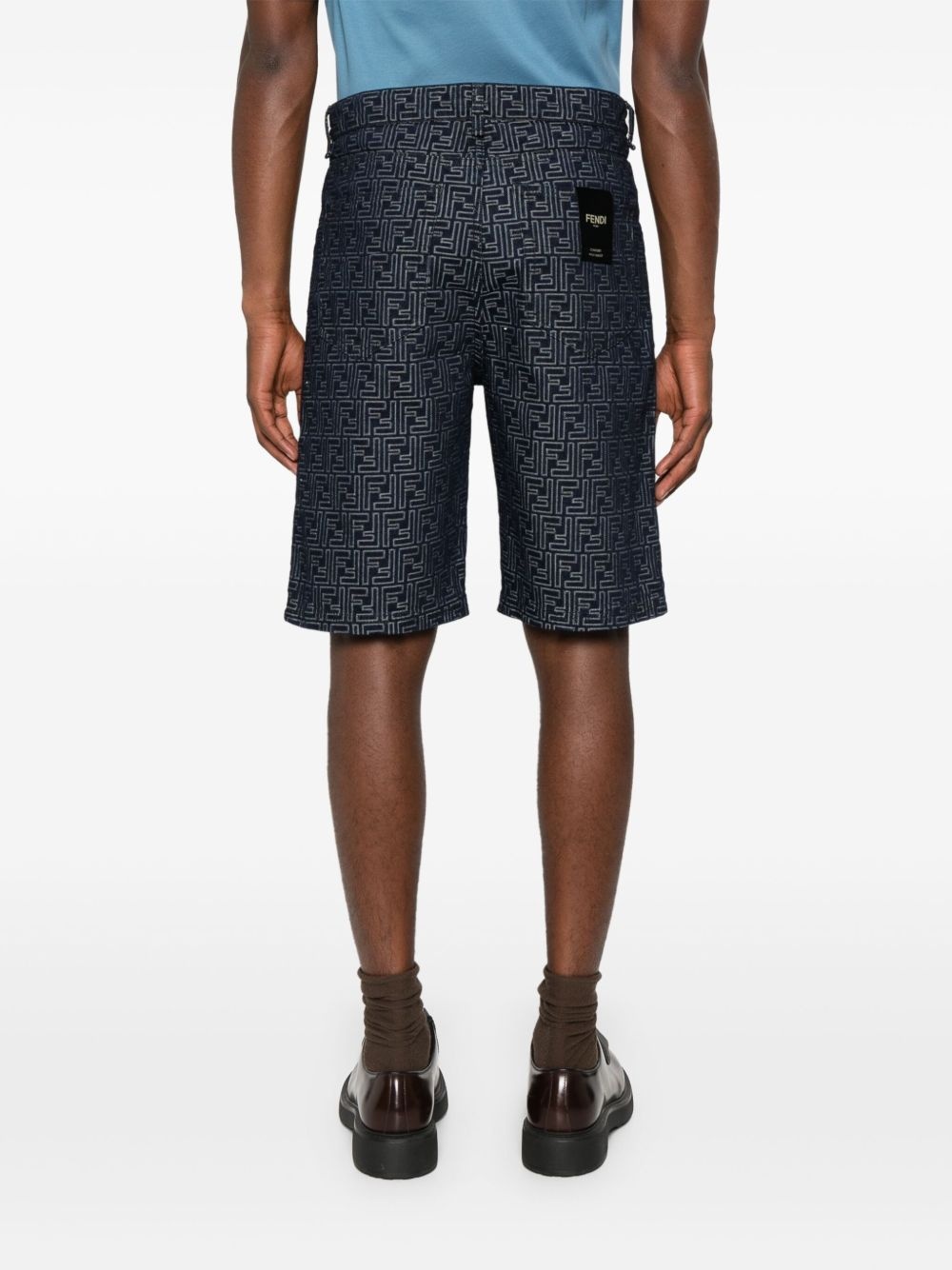 embroidered bermuda shorts - 4