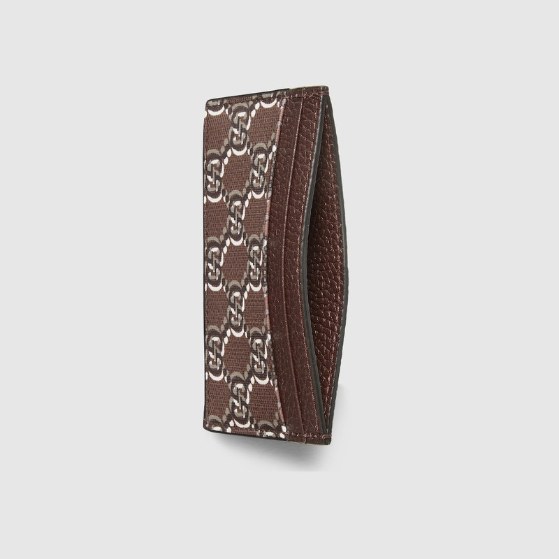 GUCCI Card case with GG Shadow outlook