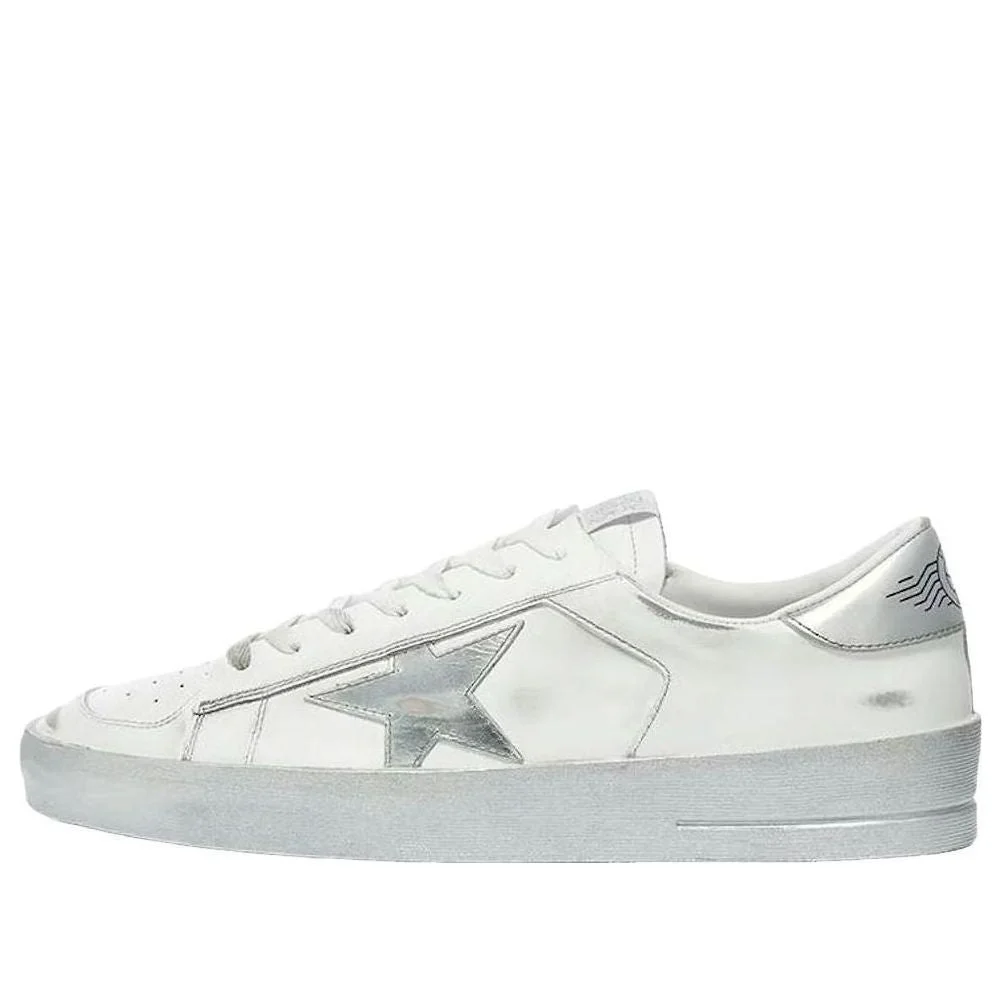 (WMNS) Golden Goose Stardan 'White Silver-Tone' GWF00128-F002187-80185 - 1